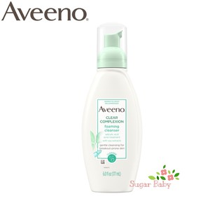 Aveeno Clear Complexion Foaming Cleanser (177 ml) โฟมล้างหน้าปรับสภาพผิว