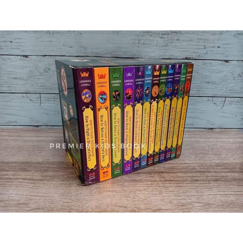 How to Train Your Dragon Set 12 books  by Cressida Cowell