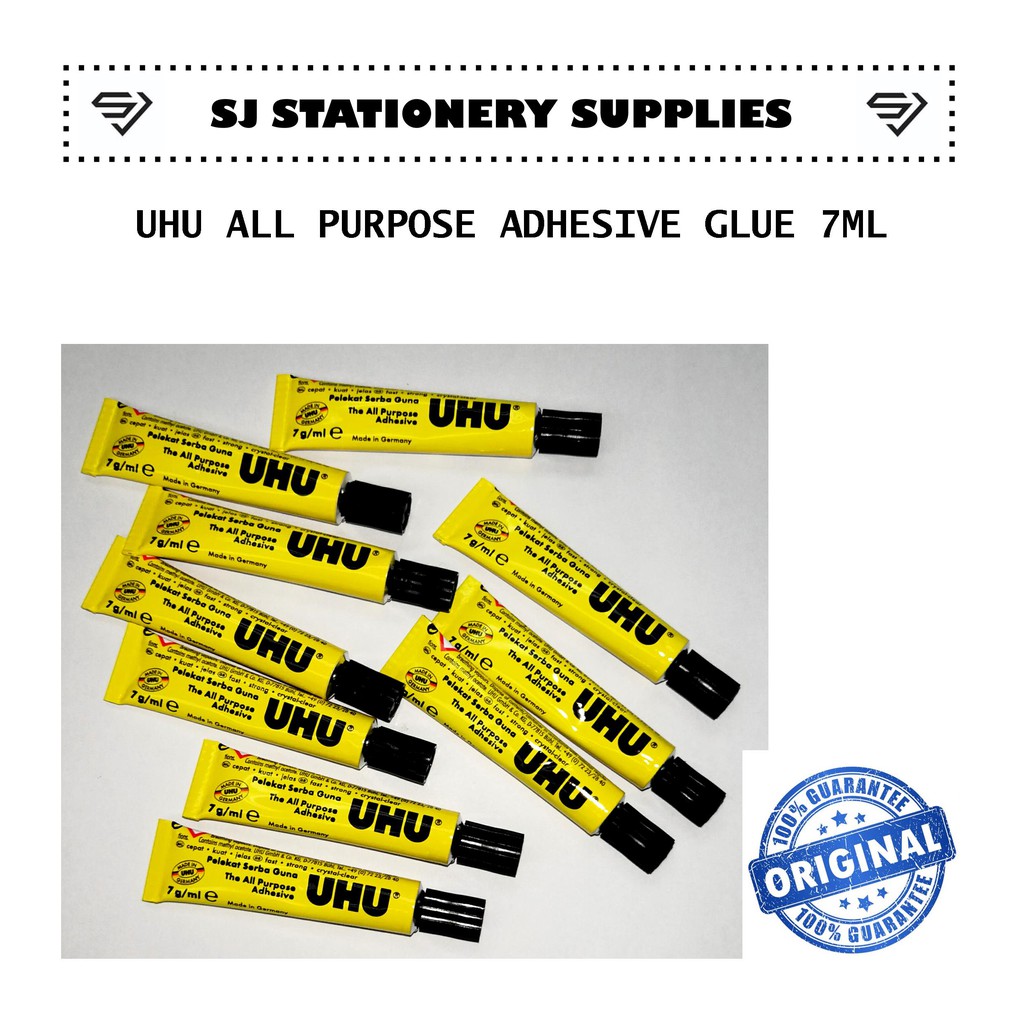 UHU กาวกาวอเนกประสงค์ 7ml / หมากฝรั่ง UHU / pelkat Serba