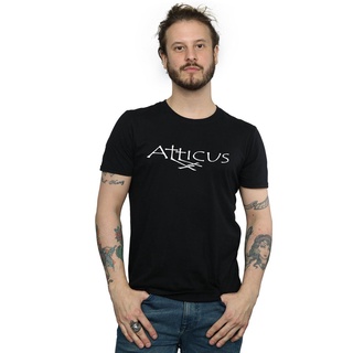 [S-5XL]ขายดี เสื้อยืดลําลอง ผ้าฝ้าย แขนสั้น พิมพ์ลาย Atticus Classic สําหรับผู้ชาย FHfdfc51OPgdhg57