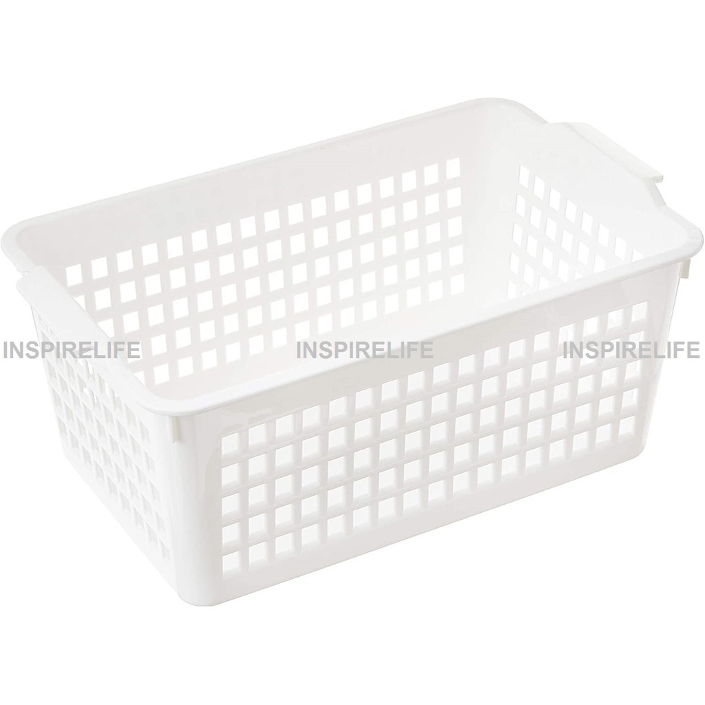 INSTOCK JAPAN INOMATA WINDY DEEP WHITE BASKET A4 BASKET