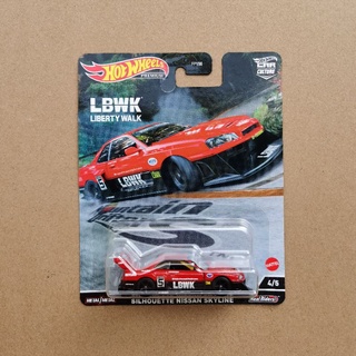 Hotwheels รุ่น Lbwk LB-ER34 Super Silhouette Nissan Skyline