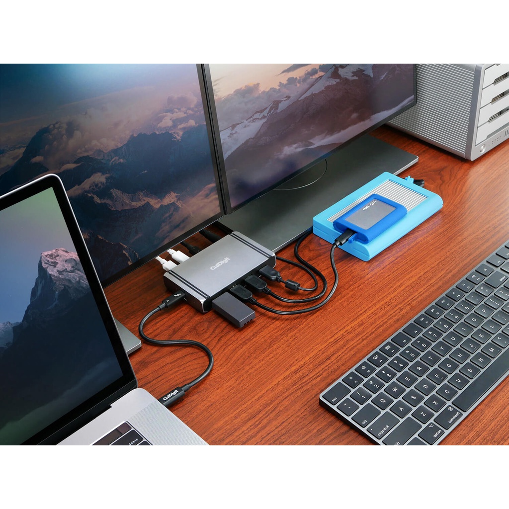 Caldigit Element Hub Thunderbolt4 USB4 USB-A3.2 Gen2 Hub ...