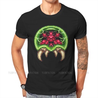 เสื้อยืด ผ้าฝ้าย 100% พิมพ์ลาย Super Metroid Game ไซซ์ S6Xlสามารถปรับแต่งได้