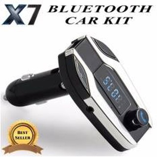 X7 CAR KIT Bluetooth Car Charger FM