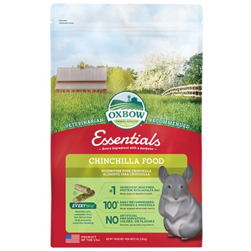 Oxbow Chinchilla Food อาหารเม็ดสำหรับชินชิลล่า (3 lb/1.36kg)