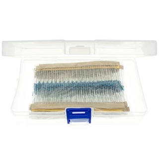 ตัวต้านทาน 600 ชิ้น Resistor 1/4W 1% แพ็ครวม 30 ค่า ค่าละ 20 ชิ้น รวมเป็น 600 ชิ้น