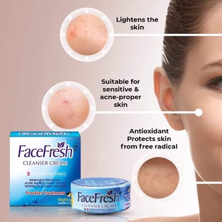 FaceFresh Cleanser Cream ครีมล้างหน้าลดฝ้า กระ จุดด่างดำ