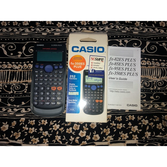 เครื่องคิดเลข Casio รุ่น fx-350ES PLUS.
