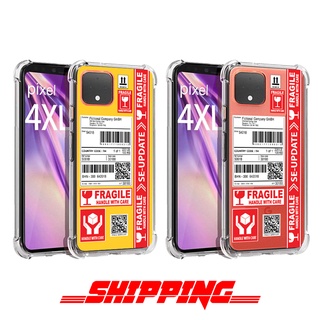 เคส Google Pixel 4 XL Shipping Series 3D Anti-Shock Protection TPU Case