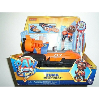 Nickelodeon Paw Patrol The Movie Zuma Deluxe Vehicle "ใหม่"