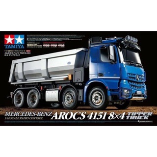 หัวลาก Tamiya Mercedes Benz Actros 4151 8x4 Tipple Truck