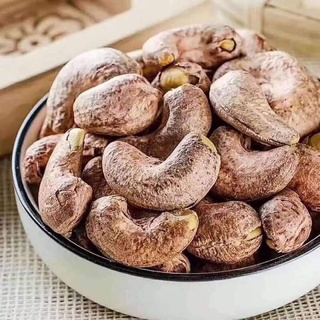 เม็ดมะม่วงหิมพานต์เผาจัมโบ้ติดเปลือก (สินค้าขายดี)