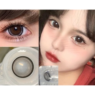 (21.Aug.26 )KLZBZHU Series,Xiyou Brand, BIG SIZE , 14.50มม., (เกรด 0-8.00), คอนแทคเลนส์สีดํา