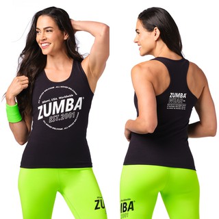 Zumba Wear : All Moves Welcome Racerback (เสื้อกล้ามออกกำลังกายซุมบ้า)