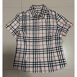 เสื้อเชิ๊ตแขนสั้น burberry ลาย nova check