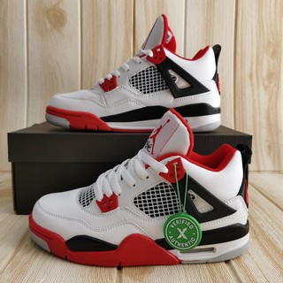 ถุงเท้า Jordan 4 Fire Red Free สําหรับผู้ชาย และผู้หญิง