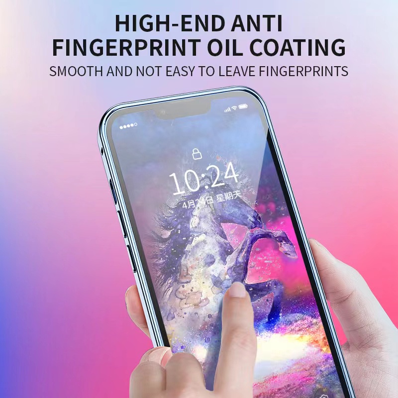 ฟิล์มกระจกนิรภัยกันรอยหน้าจอ แบบเต็มจอ สําหรับ OPPO A78 A96 A95 A94 A76 A74 A55 A54 A16 A16k A57 A77 5G #3