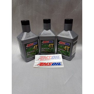 น้ำมันเครื่องสังเคราะห์100% amsoil  20w-50