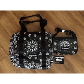 Supreme Bandana Tarp Body bag &amp; Duffle bag