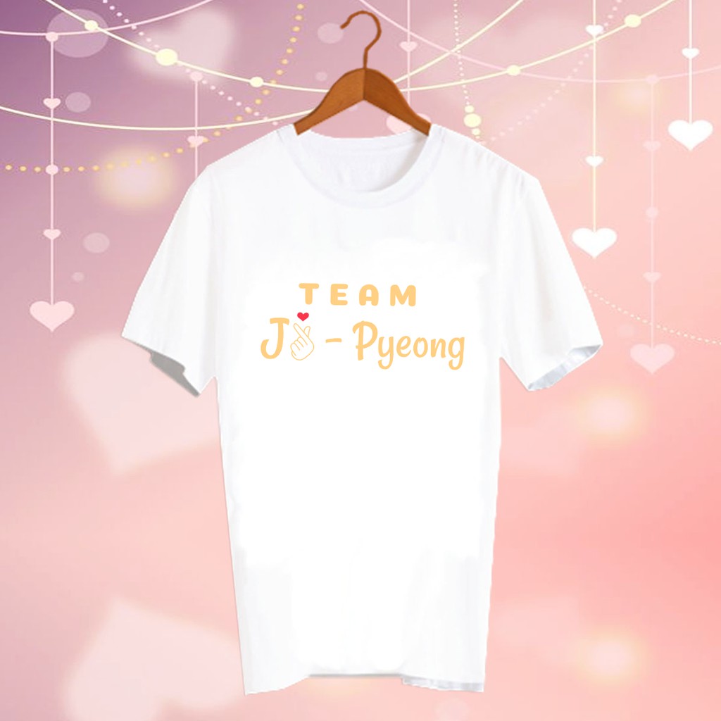 เสื้อยืดสีขาว สั่งทำ Fanmade แฟนเมด แฟนคลับ ศิลปินเกาหลี CBC182 Team Ji Pyeong Start-Up