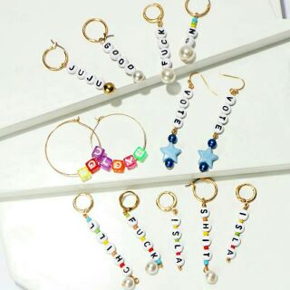 💕 มีแค่ 2 แบบ ต่างหู  KOMi colorful earring