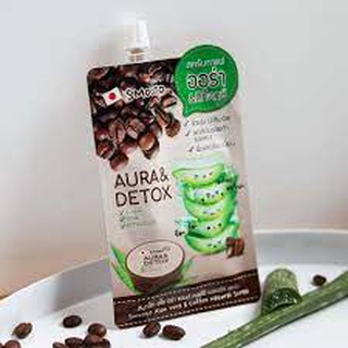 Smooto Aloe Vera &amp; Coffee Natural Scrub  สมูทโตะ อโล เวร่า แอนด์คอฟฟี่ เนเชอรัล สครับ แบบซอง