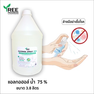 แอลกอฮอล์ น้ำ 75 % Alcohol Hand Spray Sanitizer