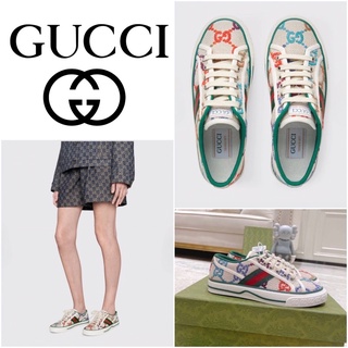 รองเท้าผ้าใบ Womens Gucci Tennis 1977 sneaker