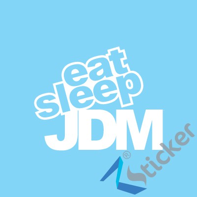 สติ๊กเกอร์ JDM หลับ*