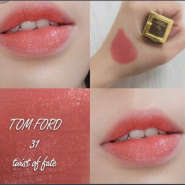 Tom Ford Lipstick #31 Twist Of Fate ไซต์จริง มีจำกัดคะ | Shopee Thailand