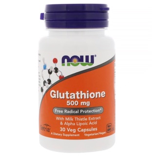 Now Foods, Glutathione, 500 mg, 30 Veg Capsules