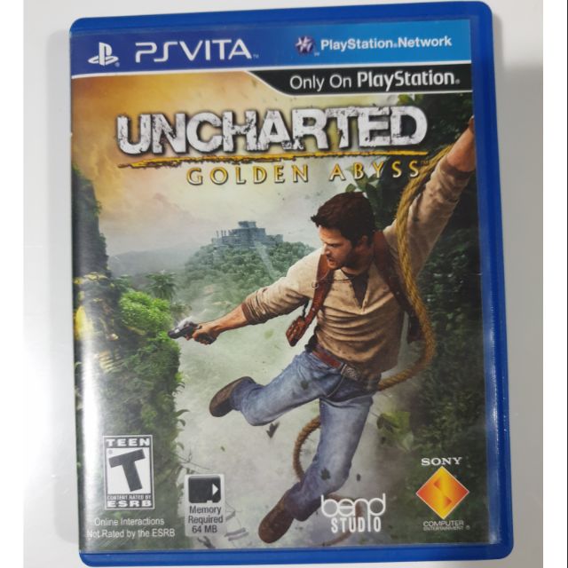 แผ่น game ps vita uncharted