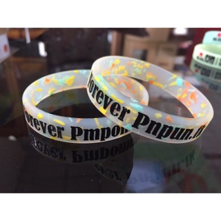 Wristband แบบสีกริตเตอร์