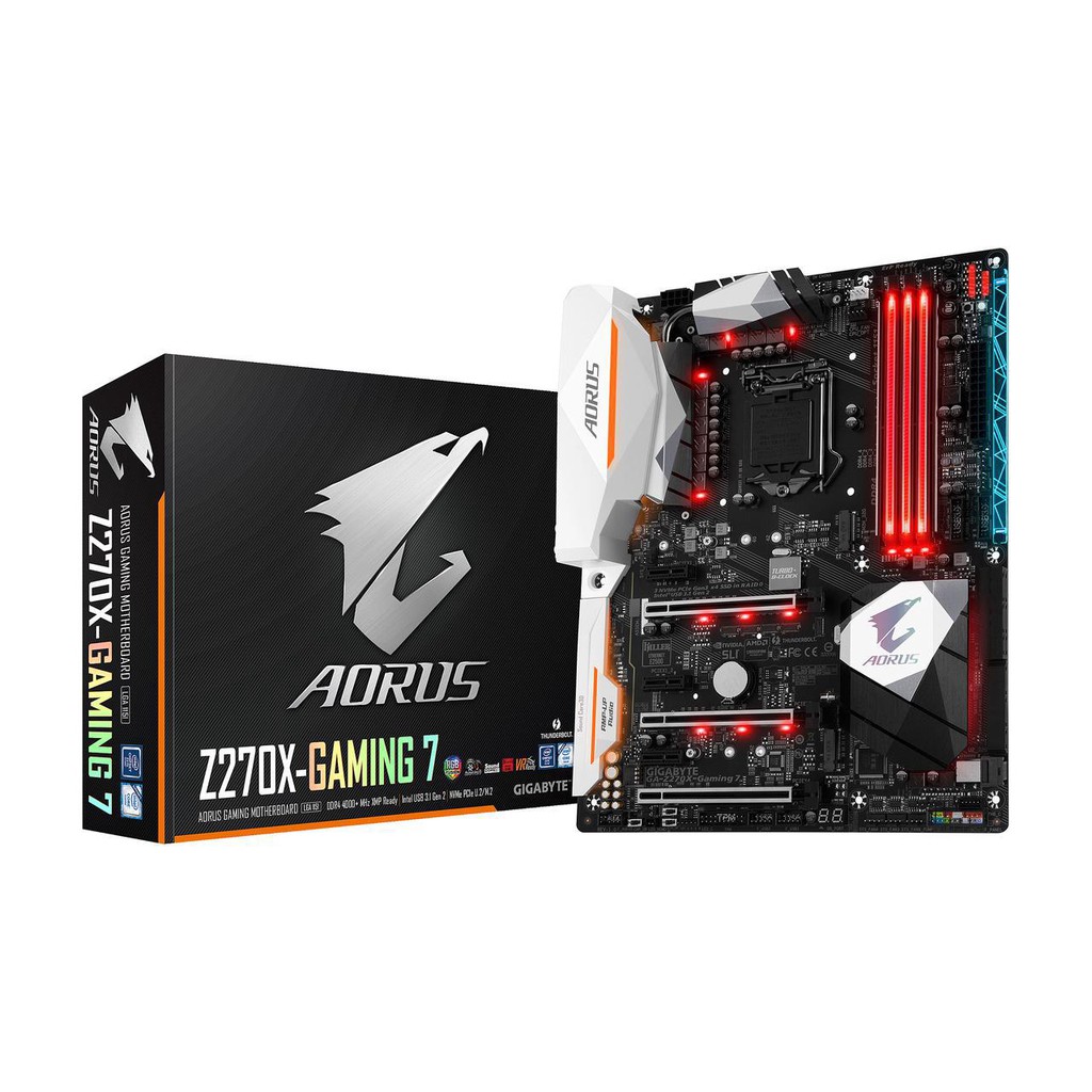 GIGABYTE AORUS GA-Z270X-Gaming 7 (rev. 1.0) LGA 1151 Intel Z270 HDMI SATA 6Gb/s USB 3.1 ATX Motherbo