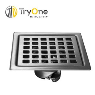 TryOne ตะแกรงกันกลิ่น FLOOR DRAIN สแตนเลส 304 FD-0004