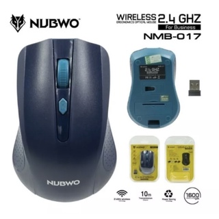 เมาส์ไร้สาย NUBWO NMB-017 Wireless Mouse สีสันสดใส ราคาถูก