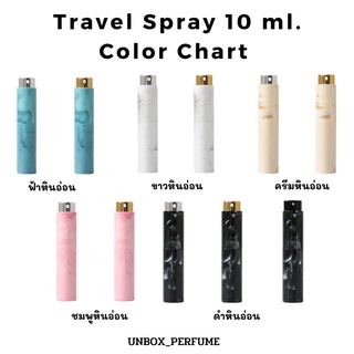 ขวดสเปรย์พกพา ขวดแบ่งน้ำหอมพกพา ขวดสเปรย์เปล่า Travel Spray แบบหมุนเปิด สวยพกพาอย่างดี Perfume/ Alcohol Refillable