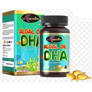 ALGAL OiL DHA  ออสเวลไลฟ์ อัลกัล ออบล็อก-ดีเอสเอ สารอาหารบำรุงสมอง ระบบประสาทและสมอง ฉลาด เรียนเก่ง จำดี สายตาดี