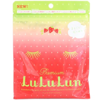 Lululun Premium Strawberry Face Mask Tochigi Limited 7 Seets