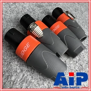 แพ็ค4ตัว Lidge YM-122A speakon สีส้ม สเปคคอน ตัวผู้ แจ็คสเปคคอน YM 122 A สเปคคอนตัวผู้ สเปคคอนตู้ลำโพง YM122 เอไอ-ไพศาล