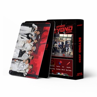 LOMO CARD ATEEZ Beyond Zero | Zero:Fever Part.2 เอทีซ โลโม่การ์ดแบบ 2 ด้าน โค้งมน ไร้ขอบ 30-54 ชิ้น/กล่อง ขนาด 8.7×5.7CM