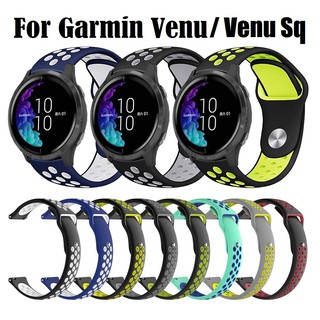 สายนาฬิกา Garmin Venu / Garmin Venu Sq สายนาฬิกา Garmin forerunner 245 / 245 music Nylon Straps for Garmin forerunner 645 / 645 music / Vivoactive3 Bracelet Watchband