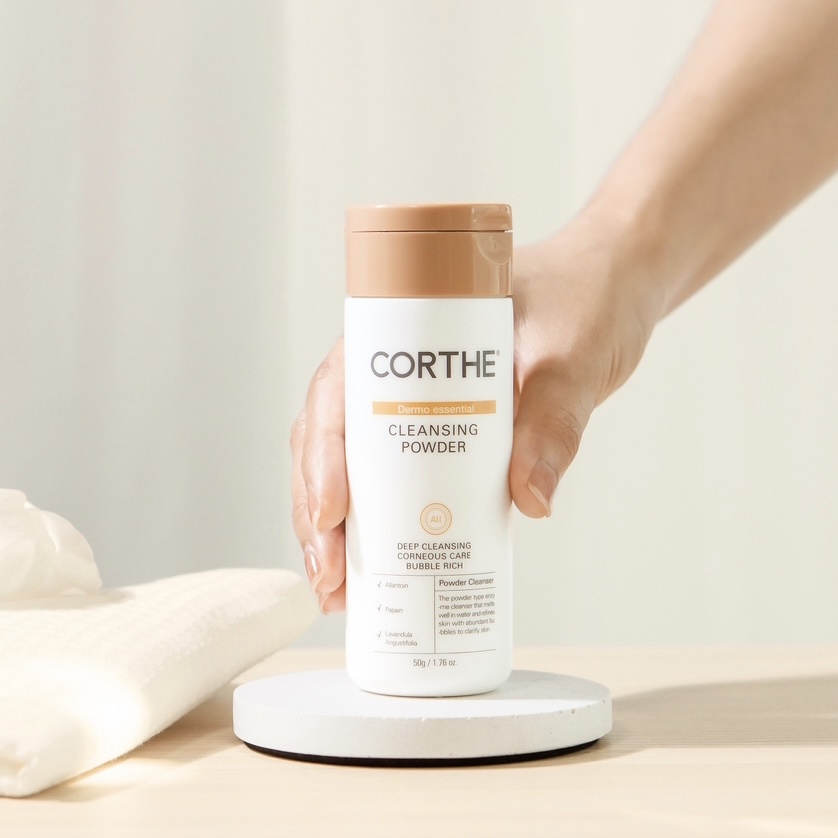 Corthe Dermo Essential Cleansing Powder 50g คลีนซิ่งทำความสะอาดผิวหน้า ...