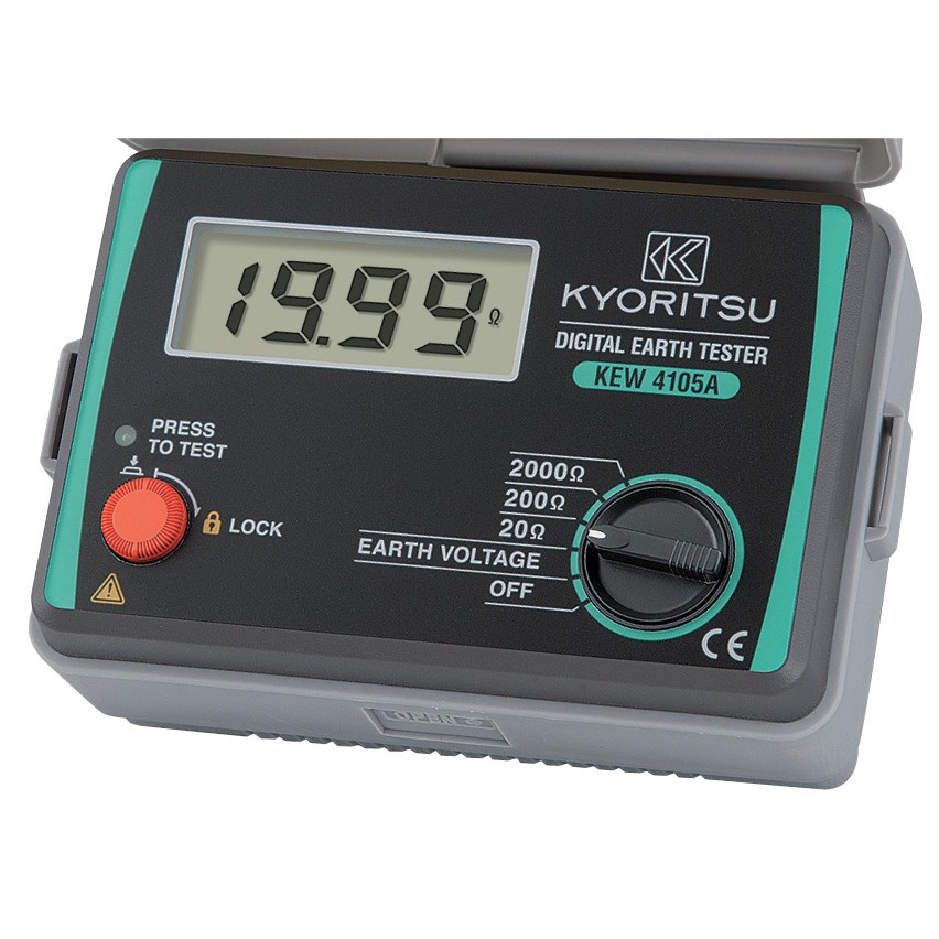 KEW4105A Kyoritsu ของแท้ ประกันศูนย์ 1ปี มิเตอร์วัดความต้านทานดิน KEW 4105A Digital Earth Tester