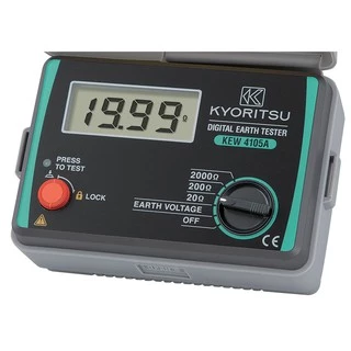 Kyoritsu 4105a Earth tester ประกัน 3 ปี ส่งเร็ว เครื่องวัดความต้านทานดิน ดิจิตอล ของแท้100%