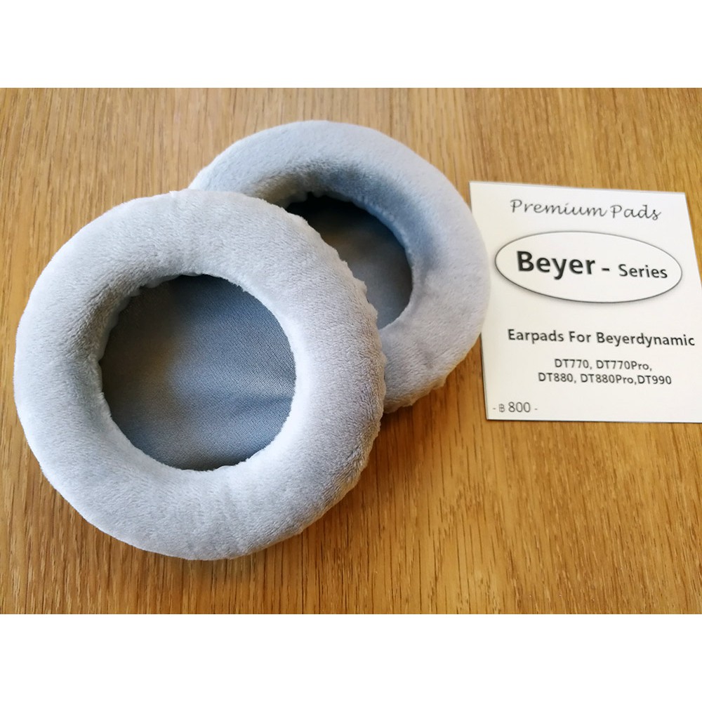 Premium Pads Beyer-Series เอียร์แพดกำมะหยี่ Velvet Earpad สำหรับหูฟัง Beyerdynamic DT770 DT770 Pro D