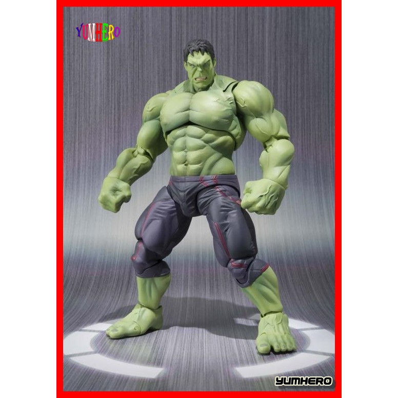 [งานแท้100%]S.H.Figuarts โมเดล เดอะฮัก เดอะฮัลค์ Model The Hulk มาเวล Mavel อเวนเจอร์ Action Hero Avengers Age of Ultron