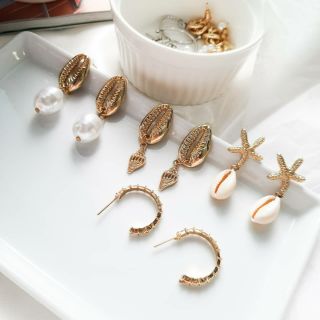 pls.earring 006 - the sea earrings ขายแยกชิ้น