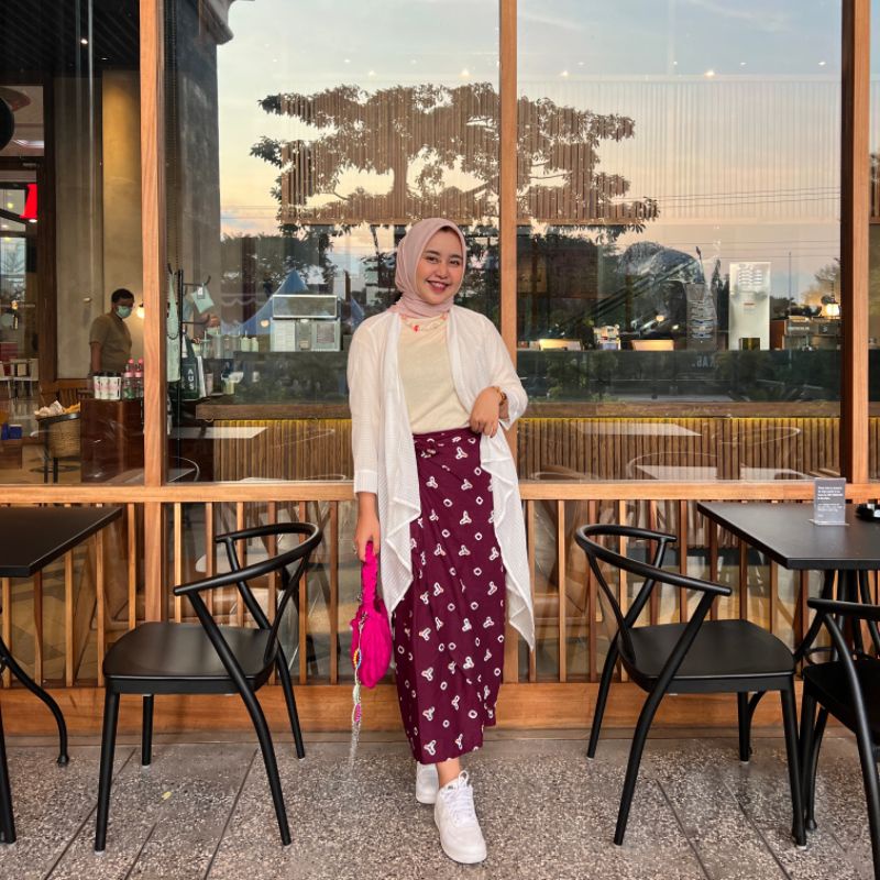 Dafana WRAP SKIRT / ORIGINAL JUMPUTAN SKIRT / INSTANT SKIRT WRAP / WOMENS BOTTOM